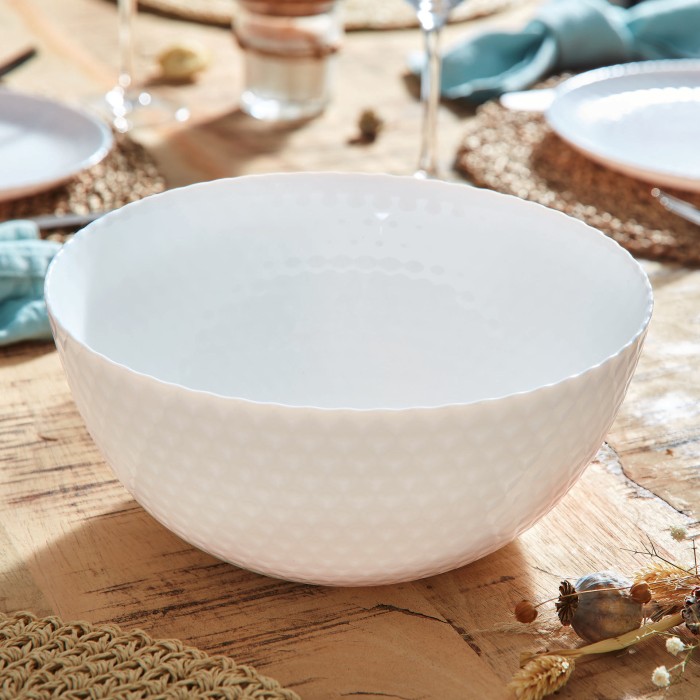 Service de table 19 pièces Pampille Black  White Luminarc