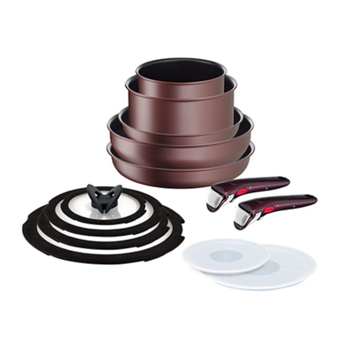 Batterie de cuisine 13 pièces Ingenio IH Brown Unlimited Tefal