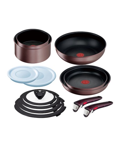 Batterie de cuisine 13 pièces Ingenio IH Brown Unlimited Tefal