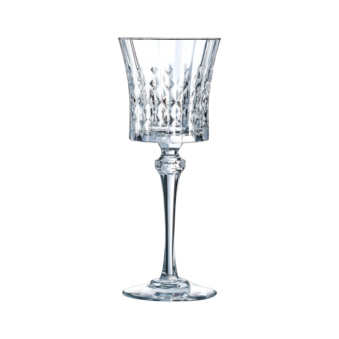 Verre à pied 19cl Lady Diamond Cristal d'Arques