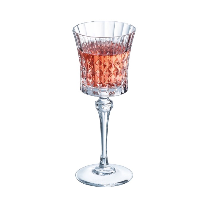 Verre à pied 19cl Lady Diamond Cristal d'Arques