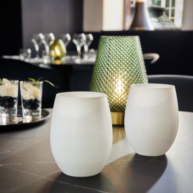 Verre forme haute 36cl Primary White