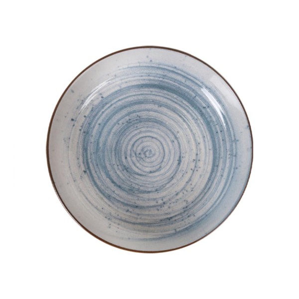 Assiette creuse 18cm Swirl La Mediterranea