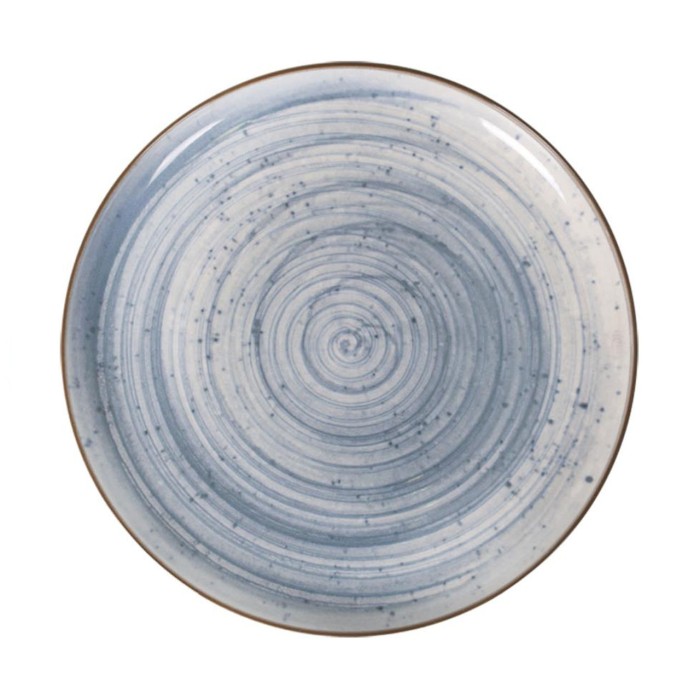 Assiette plate 27cm Swirl La Mediterranea