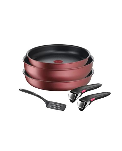 Batterie de cuisine 6 pièces Ingenio IH Garnet Unlimited Tefal