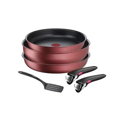 Batterie de cuisine 6 pièces Ingenio IH Garnet Unlimited Tefal Batterie de cuisine 6 pièces Ingenio IH Garnet Unlimited Tefal