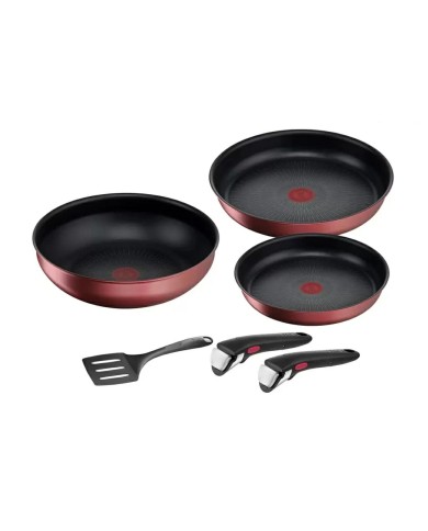 Batterie de cuisine 6 pièces Ingenio IH Garnet Unlimited Tefal