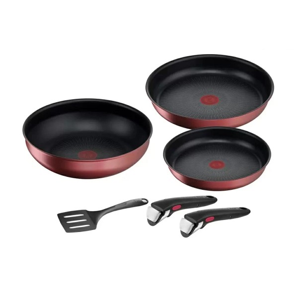 Batterie de cuisine 6 pièces Ingenio IH Garnet Unlimited Tefal
