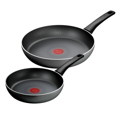 Set de 2 poêles 22 et 28cm Easy Expert Tefal Set de 2 poêles 22 et 28cm Easy Expert Tefal