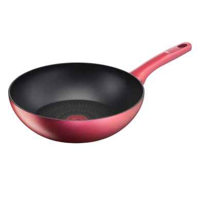 Wok 28cm IH Red Unlimited Tefal Wok 28cm IH Red Unlimited Tefal