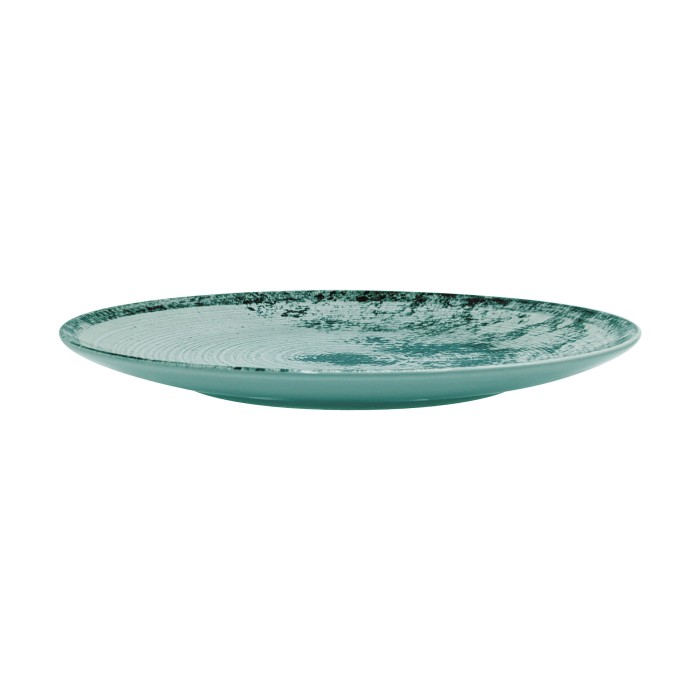 Assiette plate 26cm Aspe Turquoise La Mediterranea