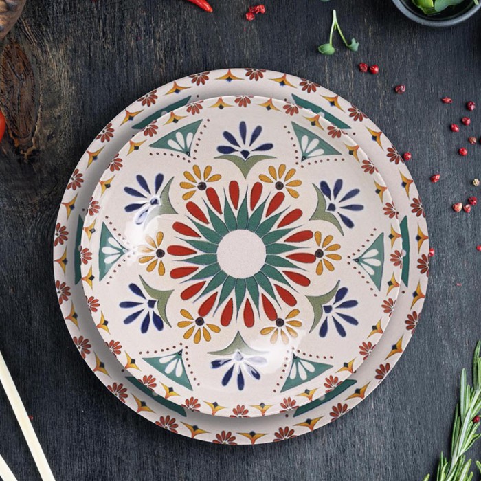 Assiette creuse 21cm Coimbra Santa Clara