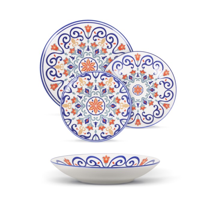 Service de table 12 pièces Florentine Santa Clara