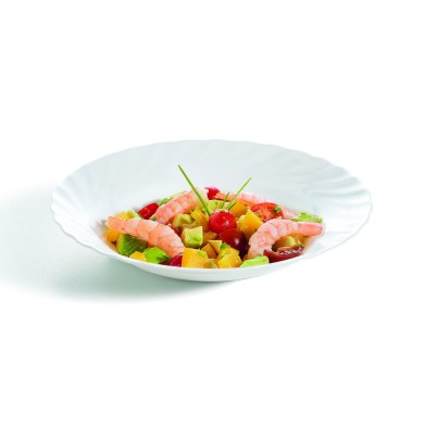 Assiette creuse 22cm Trianon