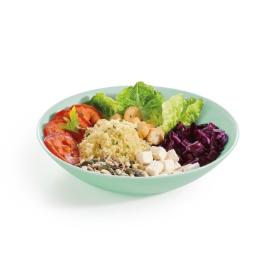 Assiette creuse 20cm Diwali Paradise Green Assiette creuse 20cm Diwali Paradise Green