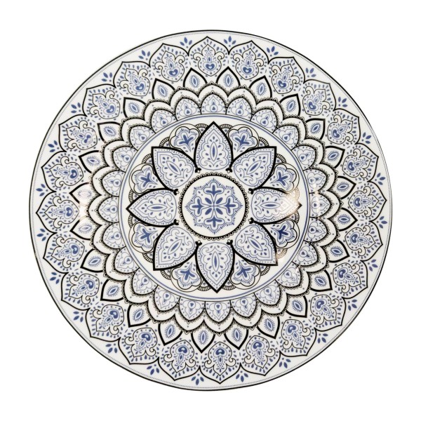 Assiette plate 27cm Jaipur Santa Clara