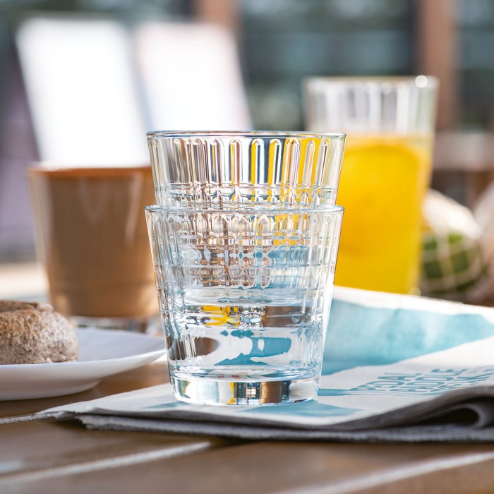 Verre forme basse 26cl Stack Up Cross Arcoroc