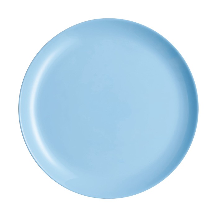 Assiette plate 27cm Diwali Light Blue Luminarc