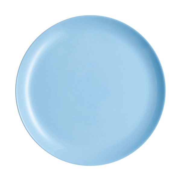 Assiette plate 27cm Diwali Light Blue Luminarc