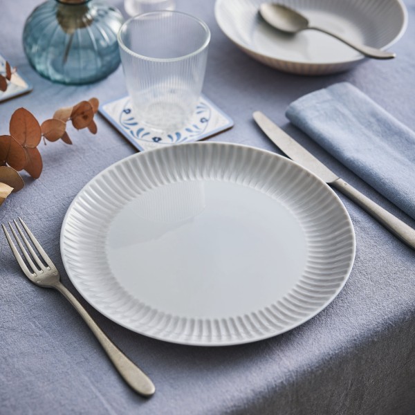 Assiette plate 25cm Cottage Granit Luminarc