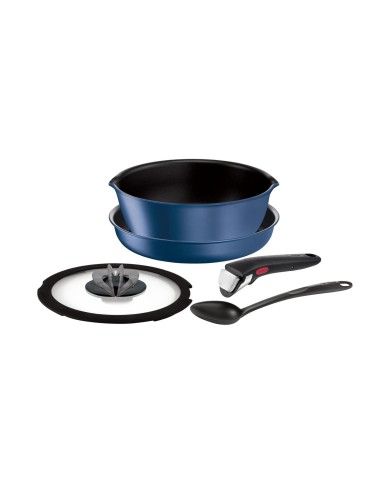 Batterie de cuisine 5 pièces Ingenio IH Blue Marquis Unlimited Tefal