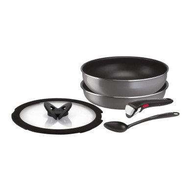 Batterie de cuisine 5 pièces Ingenio Neo Fraise Grey Tefal