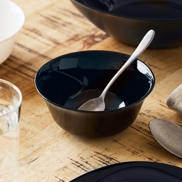 Coupelle 12cm Carine Noir Luminarc