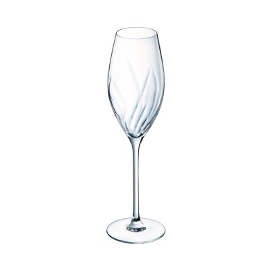 Flûte à champagne 24cl Swirly Cristal d'Arques
