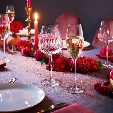 Flûte à champagne 24cl Swirly