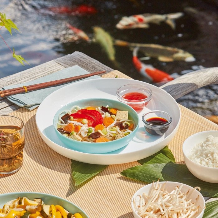 Assiette à couscous turquoise 21cm Friend's Time Luminarc