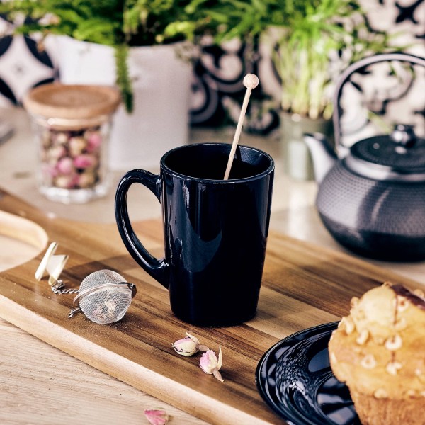 Mug 32cl noir New Morning Luminarc