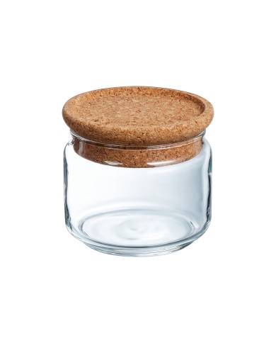 Pot de conservation 0,5L Pure Jar Cork Luminarc