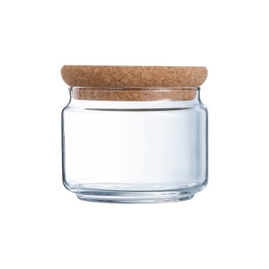 Pot de conservation 0,5L Pure Jar Cork Luminarc