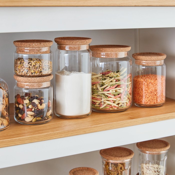 Pot de conservation 0,75L Pure Jar Cork Luminarc