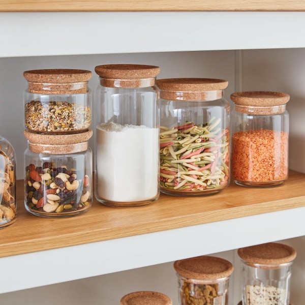 Pot de conservation 0,75L Pure Jar Cork Luminarc