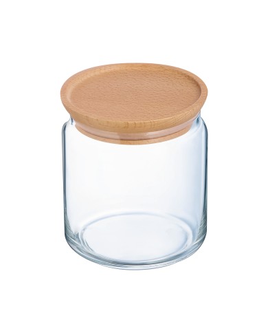 Pot de conservation 0,75L Pure Jar Wood Luminarc