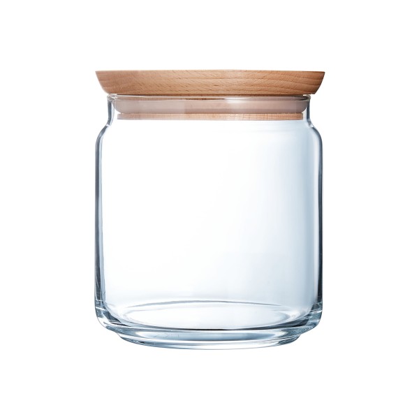 Pot de conservation 0,75L Pure Jar Wood Luminarc