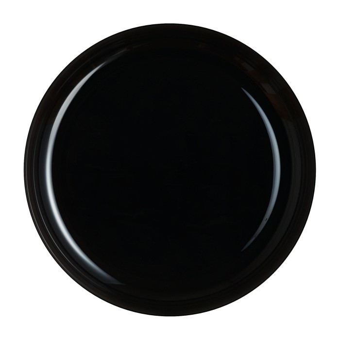 Assiette mezzé noire 29cm Friend's Time Luminarc