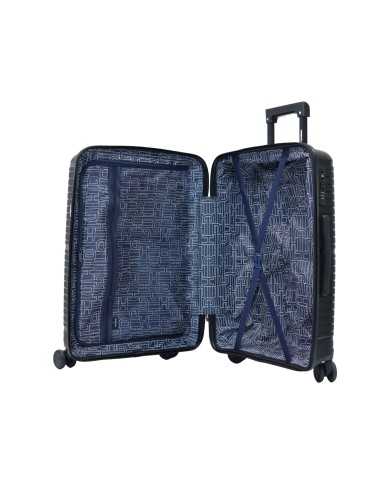 Valise taille moyenne 64x43x26cm black Monaco DANIEL HECHTER