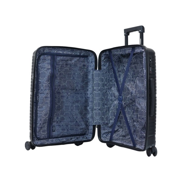 Valise taille moyenne 64x43x26cm black Monaco DANIEL HECHTER
