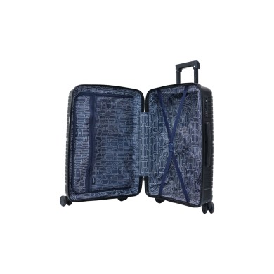 Valise taille cabine 53x36x21cm black Monaco DANIEL HECHTER