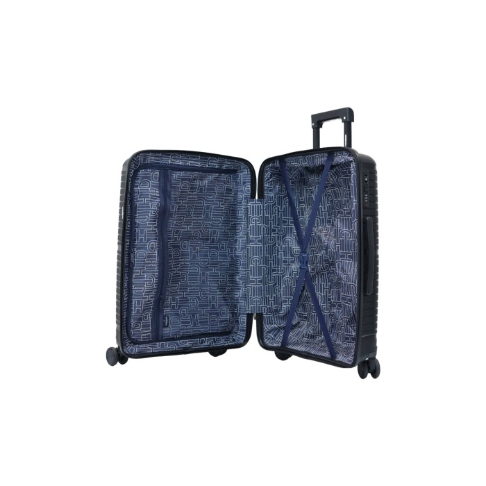 Valise taille cabine 53x36x21cm black Monaco DANIEL HECHTER