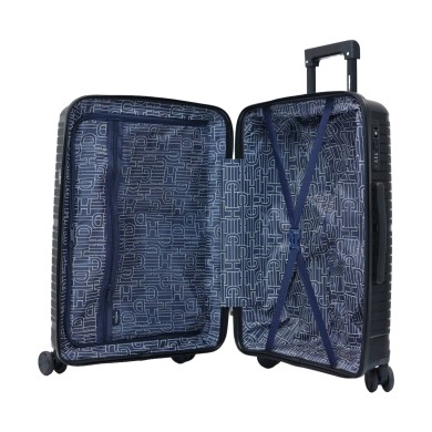 Valise taille grande 73x50x30cm black Monaco DANIEL HECHTER