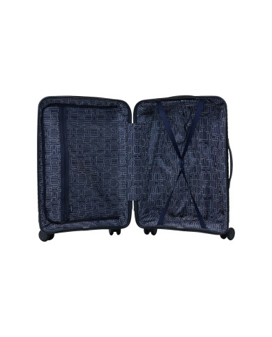 Valise taille moyenne 64x43x26cm dark grey Monaco DANIEL HECHTER