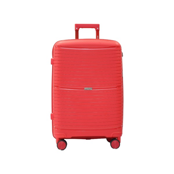 Valise taille moyenne 64x43x26cm red Monaco DANIEL HECHTER