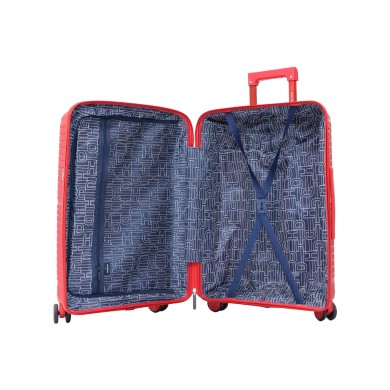 Valise taille moyenne 64x43x26cm red Monaco DANIEL HECHTER