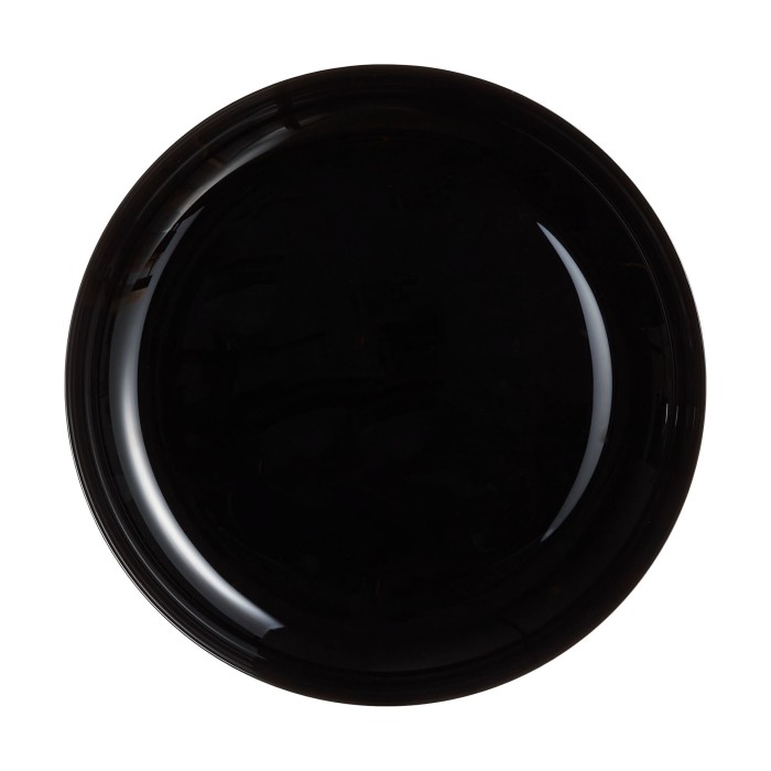 Assiette 25cm Vicky Noir Terracotta Luminarc