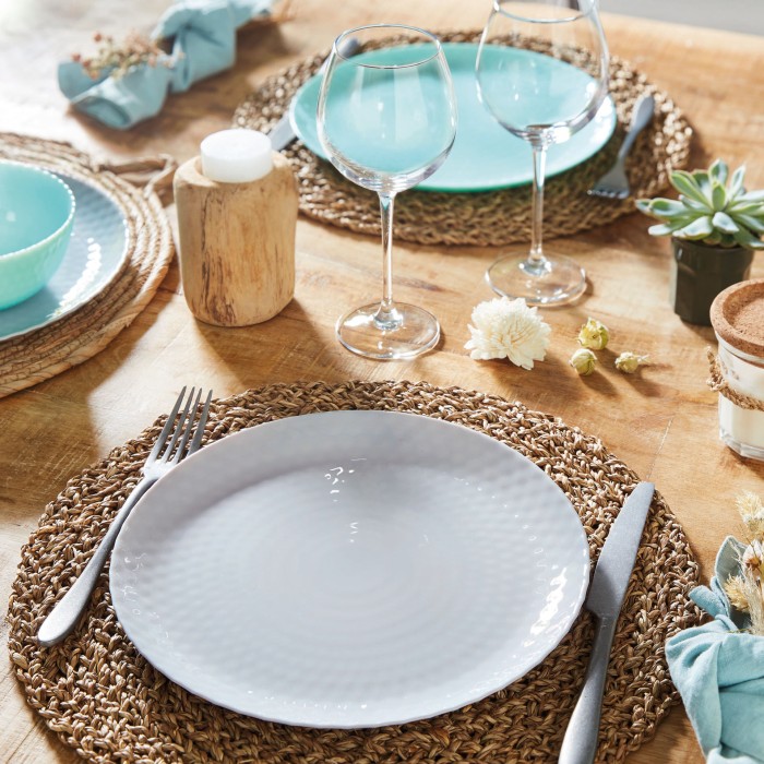 Assiette à dessert 19cm Pampille Granit Luminarc