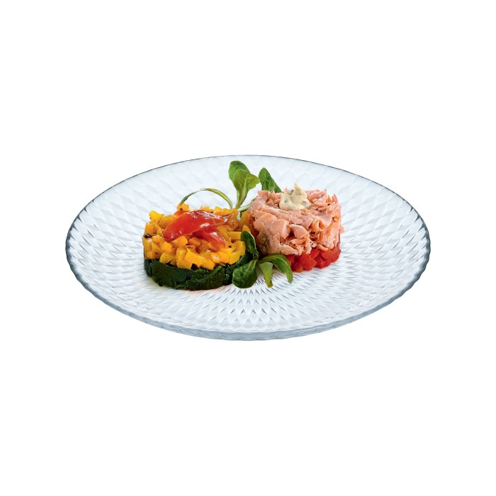 Assiette à dessert 19cm Pampille Clear Luminarc