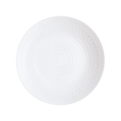 Assiette creuse 20cm Pampille Blanc Luminarc Assiette creuse 20cm Pampille Blanc Luminarc